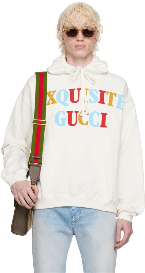 gucci white fur cap|Gucci winter coats with hoodie.